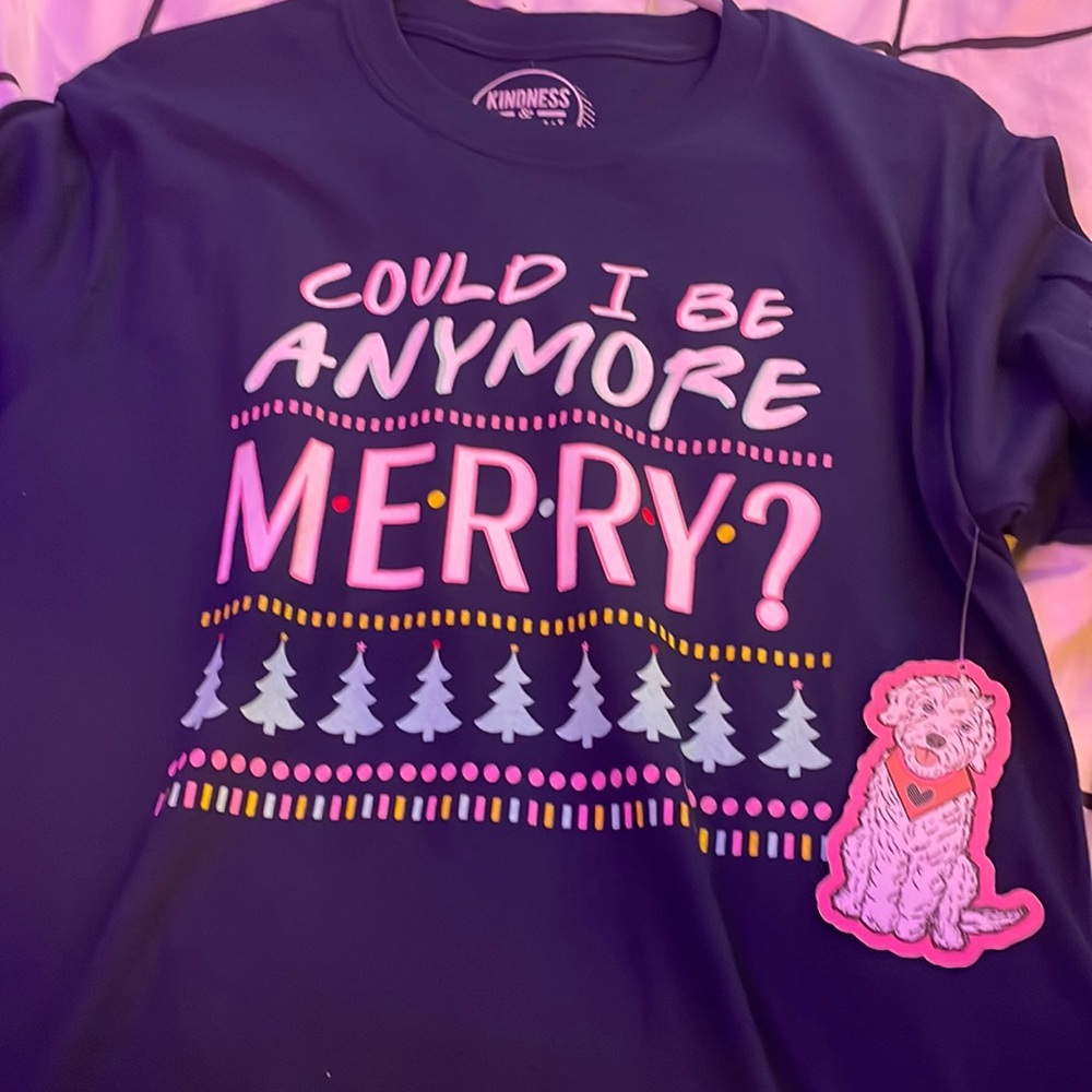 “Could I Be more merry?” long sleeve shirt!